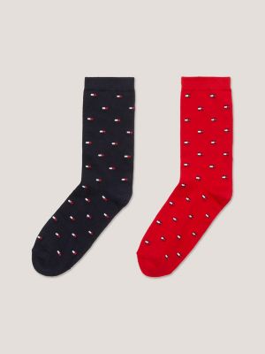 Red tommy store hilfiger socks