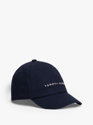 Babies' Tommy Logo Baseball Cap, Navy