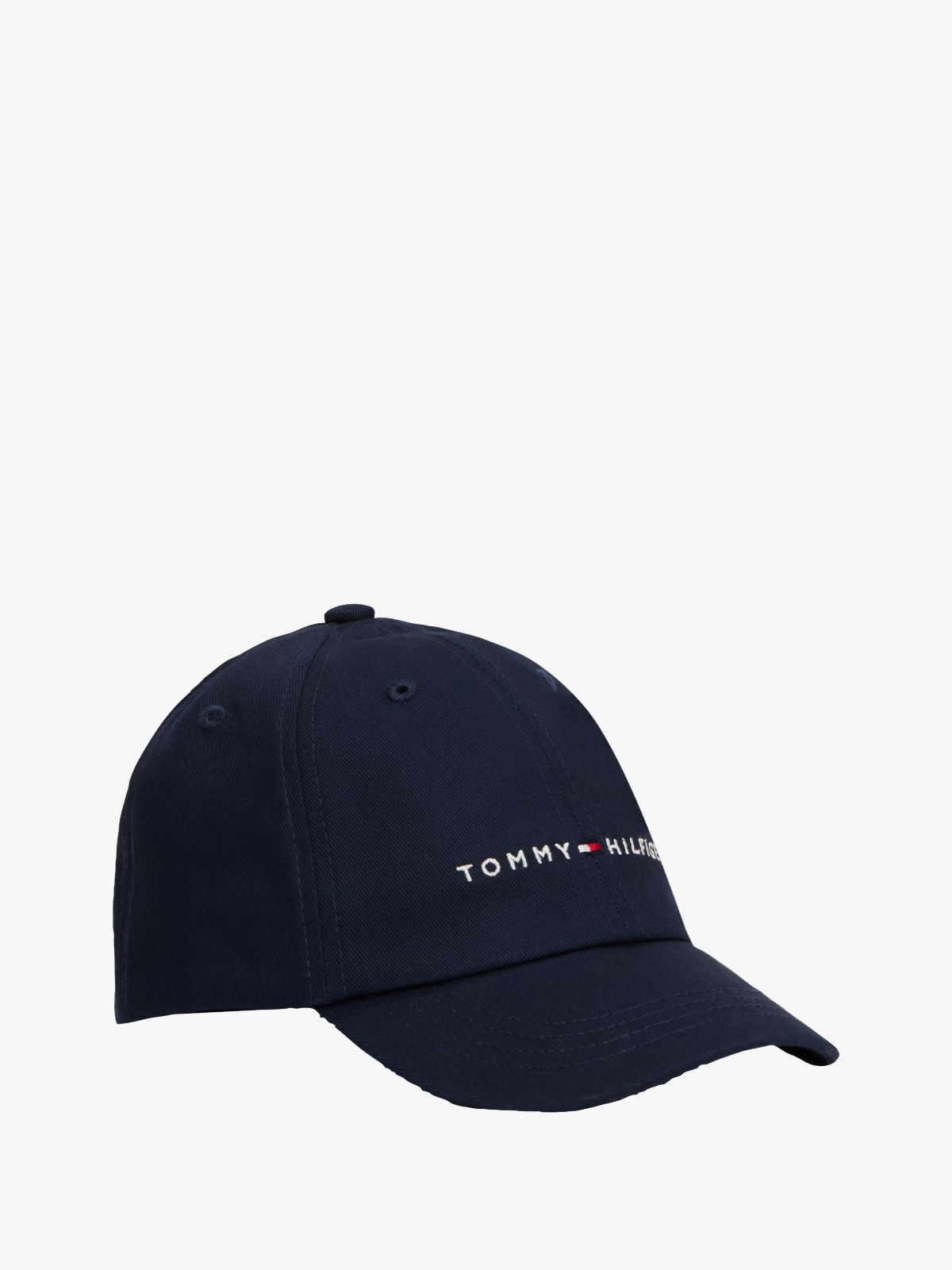 Babies' Tommy Logo Baseball Cap — Navy