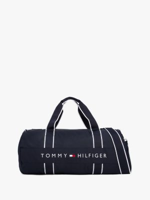 Tommy Logo Duffle Bag, Navy