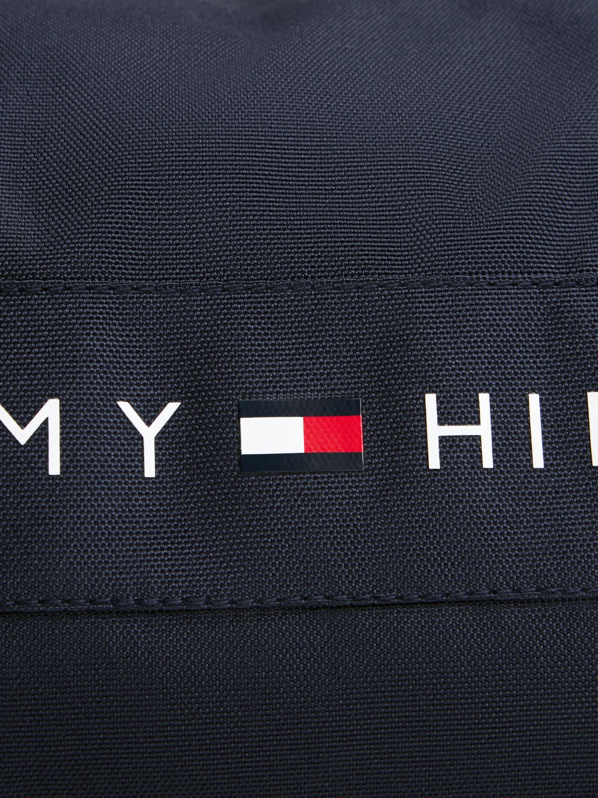 Kids' Tommy Logo Duffel Bag — Navy