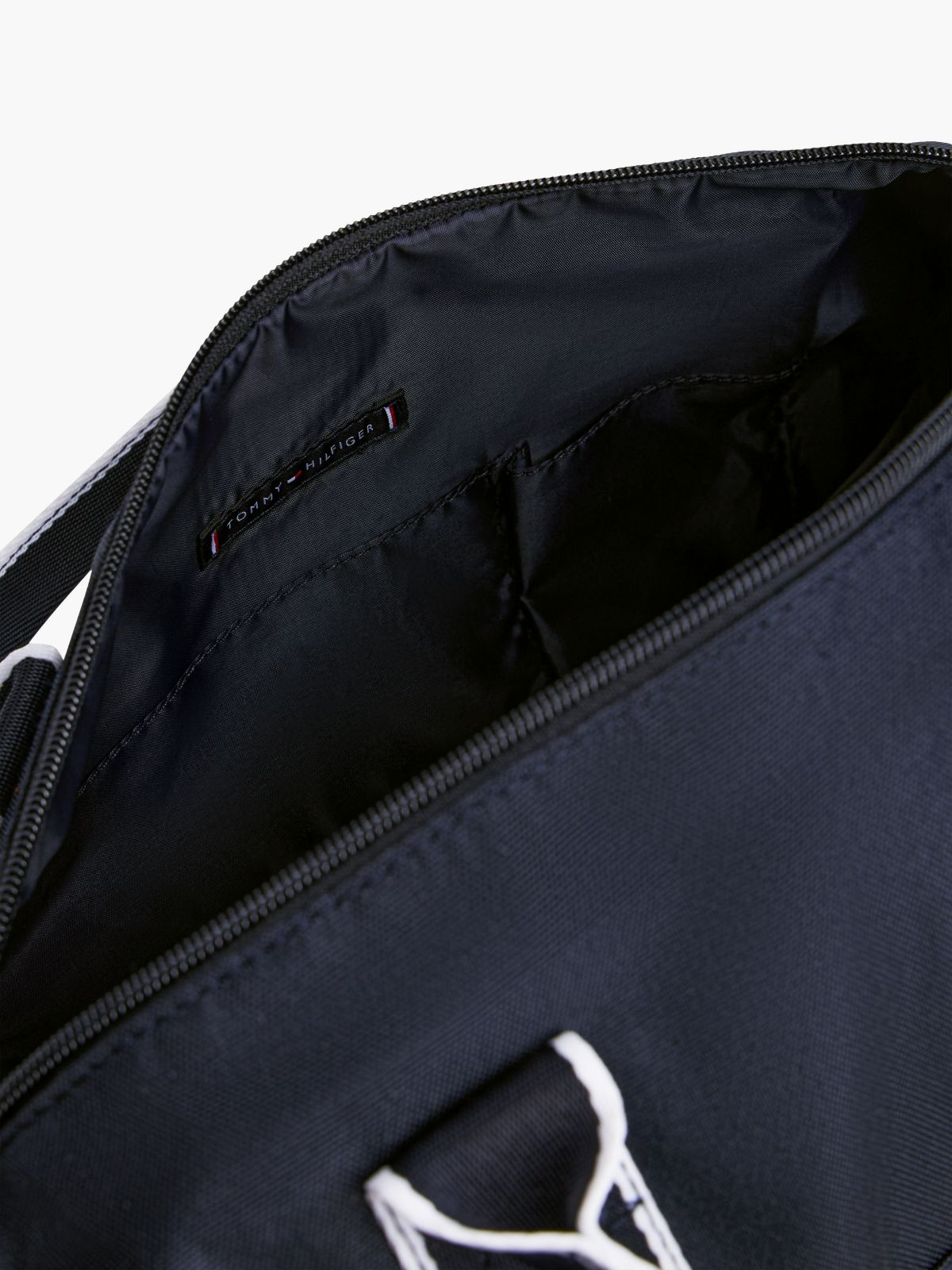 Kids' Tommy Logo Duffel Bag — Navy