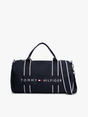 Kids' Tommy Logo Duffle Bag, Navy