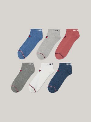 Tommy Hilfiger Men's Athletic Socks – Cushion Quarter Cut Ankle Socks (6  Pack), Size Shoe size: 6-12.5, Navy Assorted : : Ropa, Zapatos  y Accesorios