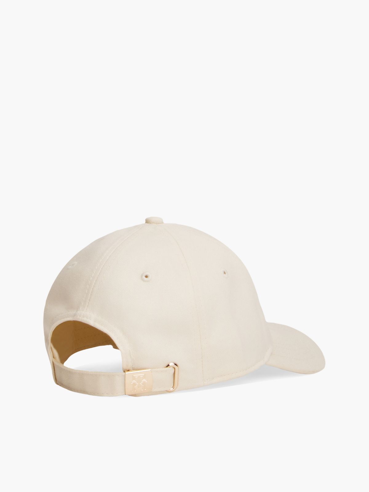 Monogram Logo Baseball Cap — Vanilla