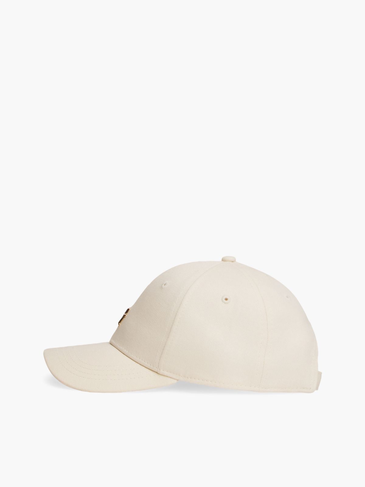 Monogram Logo Baseball Cap — Vanilla