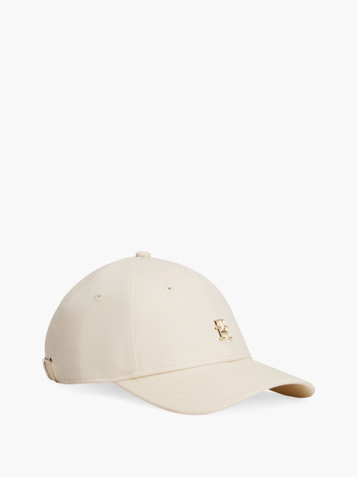 Monogram Logo Baseball Cap — Vanilla