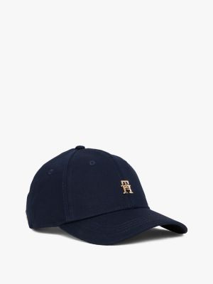Monogram Logo Baseball Cap, Sky Captain