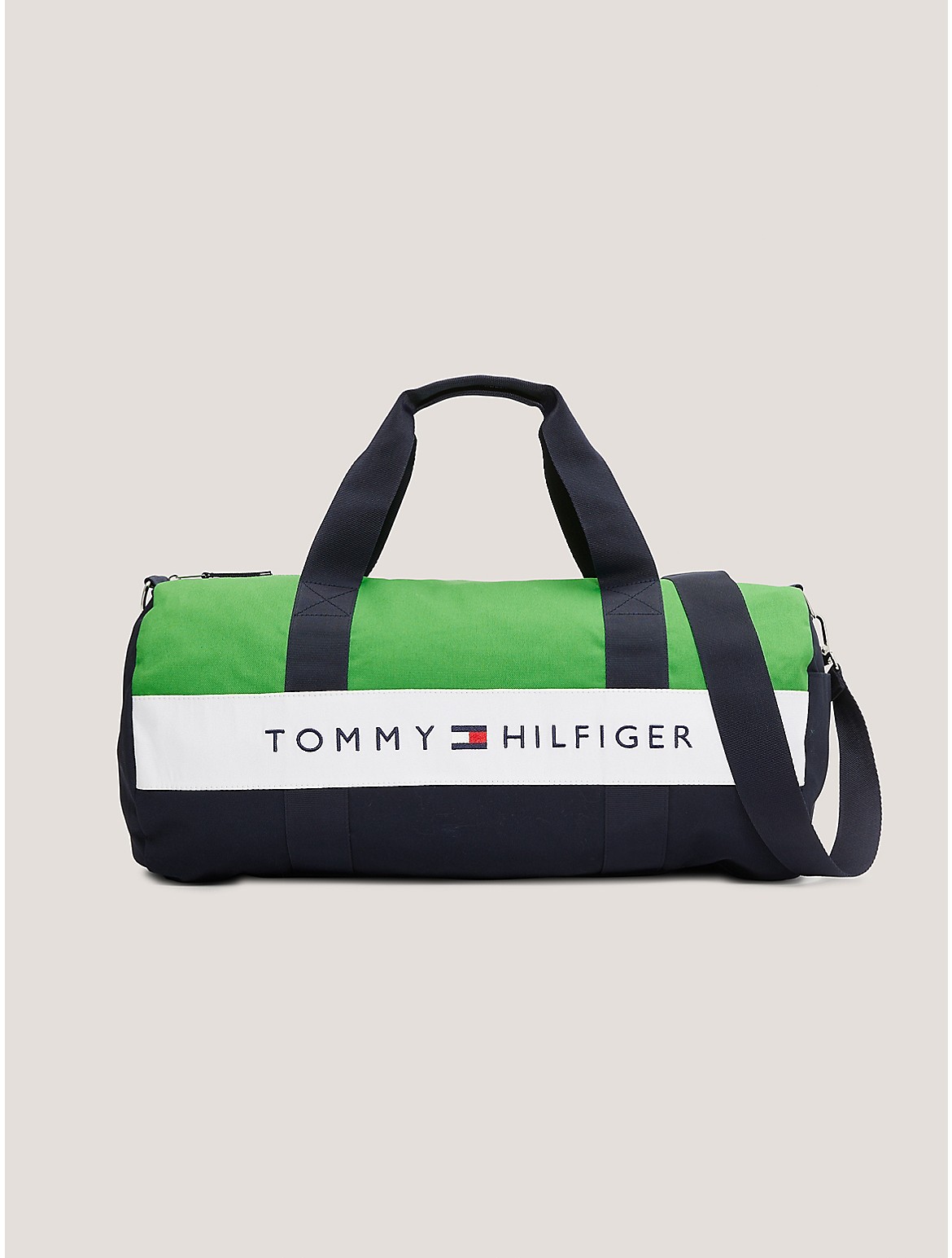 Tommy Hilfiger Men's Colorblock Logo Duffle Bag