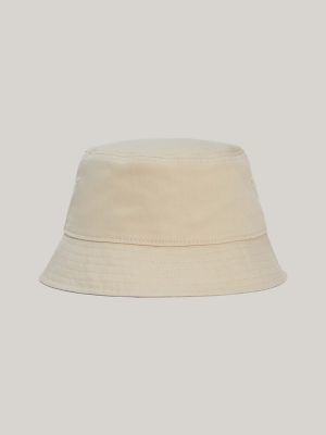 Tommy Logo Bucket Hat, Stone As Core