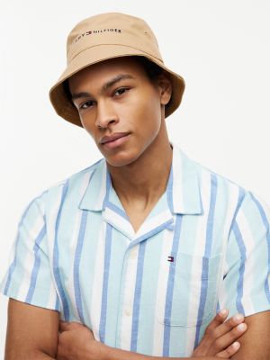 Мужские головные уборы Tommy Hilfiger Tommy Logo Bucket Hat — фото 4