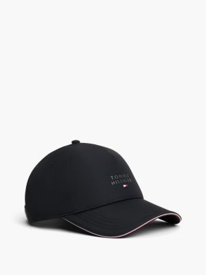 Hilfiger Logo Baseball Cap, Black