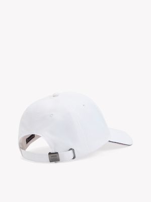 Hilfiger Logo Baseball Cap, Classic White