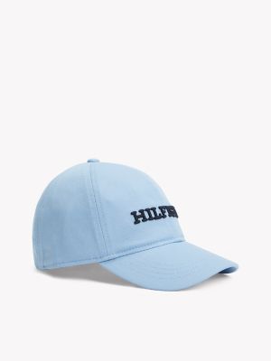 Kids' Monotype Logo Baseball Cap, Light Blue