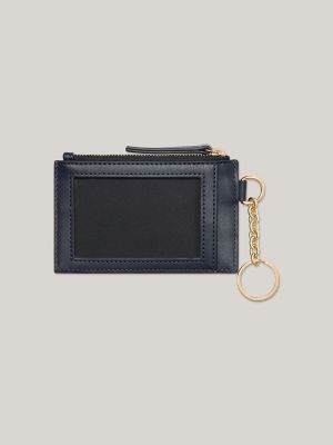 Monogram Zip Coin Purse and ID Wallet | Tommy Hilfiger Monogram Zip Coin Purse and ID Wallet | Tommy Hilfiger