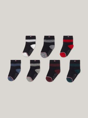 Babies' Sock 7-Pack, Navy / Multi