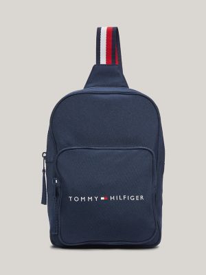 Kids' Tommy Logo Sling Bag, Navy Blazer