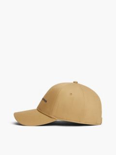 Embroidered Tommy Logo Baseball Cap — Dark Dune 3