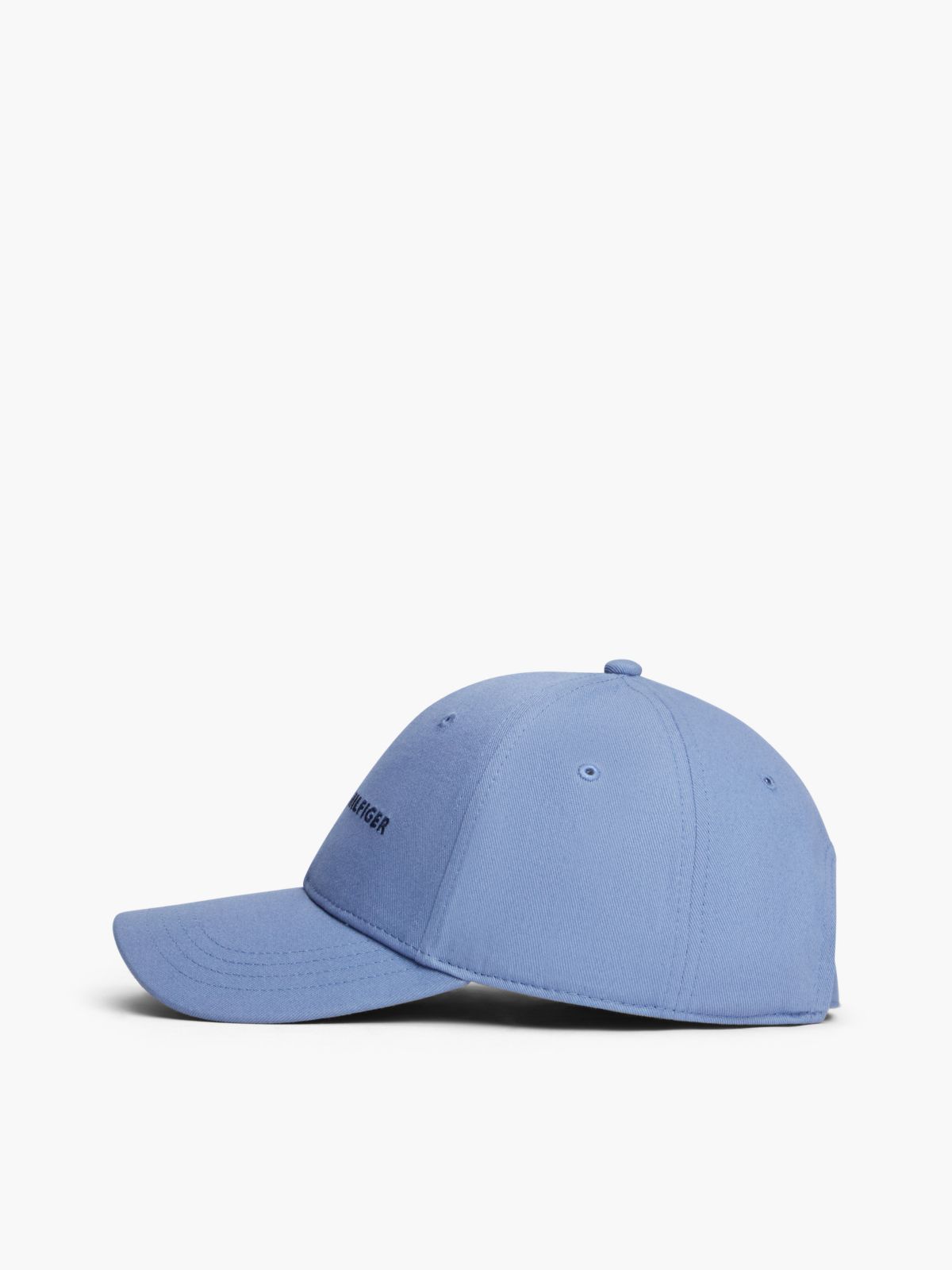 Embroidered Tommy Logo Baseball Cap — Washed Ink
