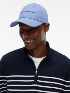 Embroidered Tommy Logo Baseball Cap — Washed Ink 4