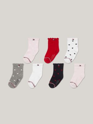 Babies' Mixed Print Sock 7-Pack