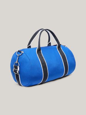 Kids' Tommy Logo Duffel Bag, Kettle Blue