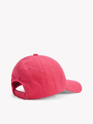 Kids' Mini Flag Baseball Cap, Petunia Pink