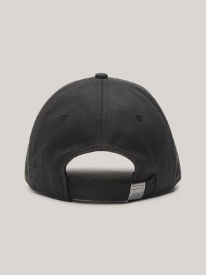 Tommy Logo Baseball Cap, Deep Black