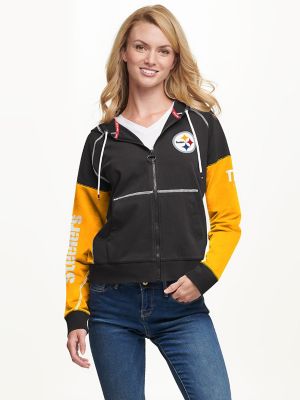 steelers zip up jacket
