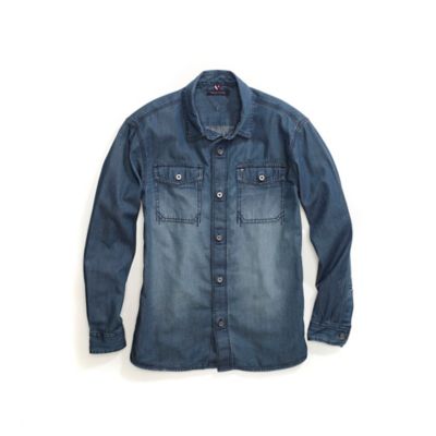 tommy denim shirt