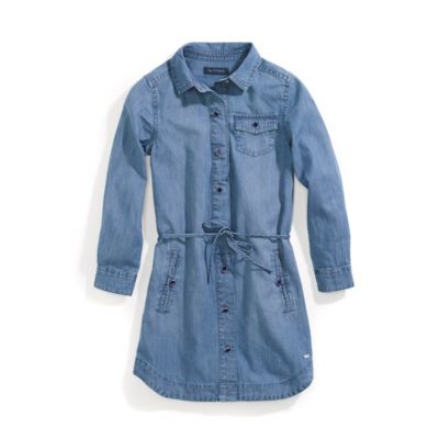 tommy hilfiger denim shirt dress