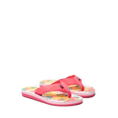 tommy hilfiger flip flops pink