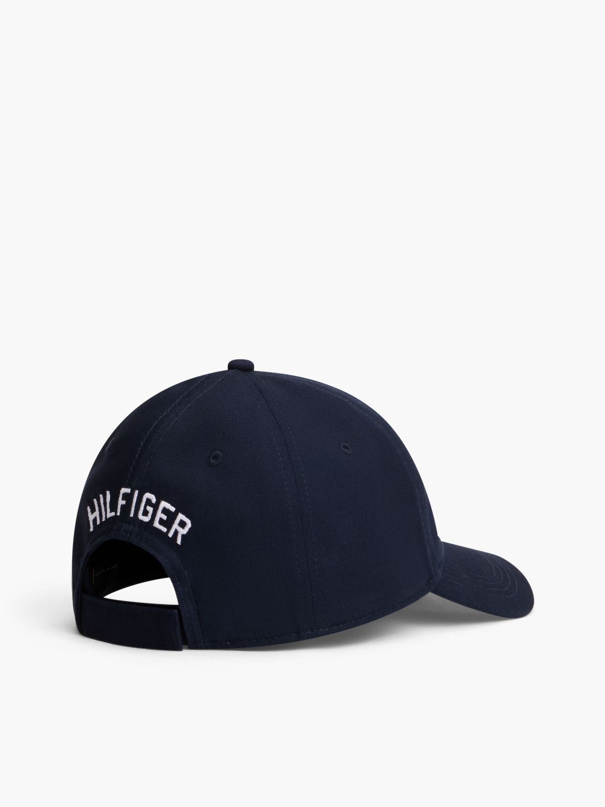 Kids' Embroidered Flag Logo Baseball Cap — Space Blue