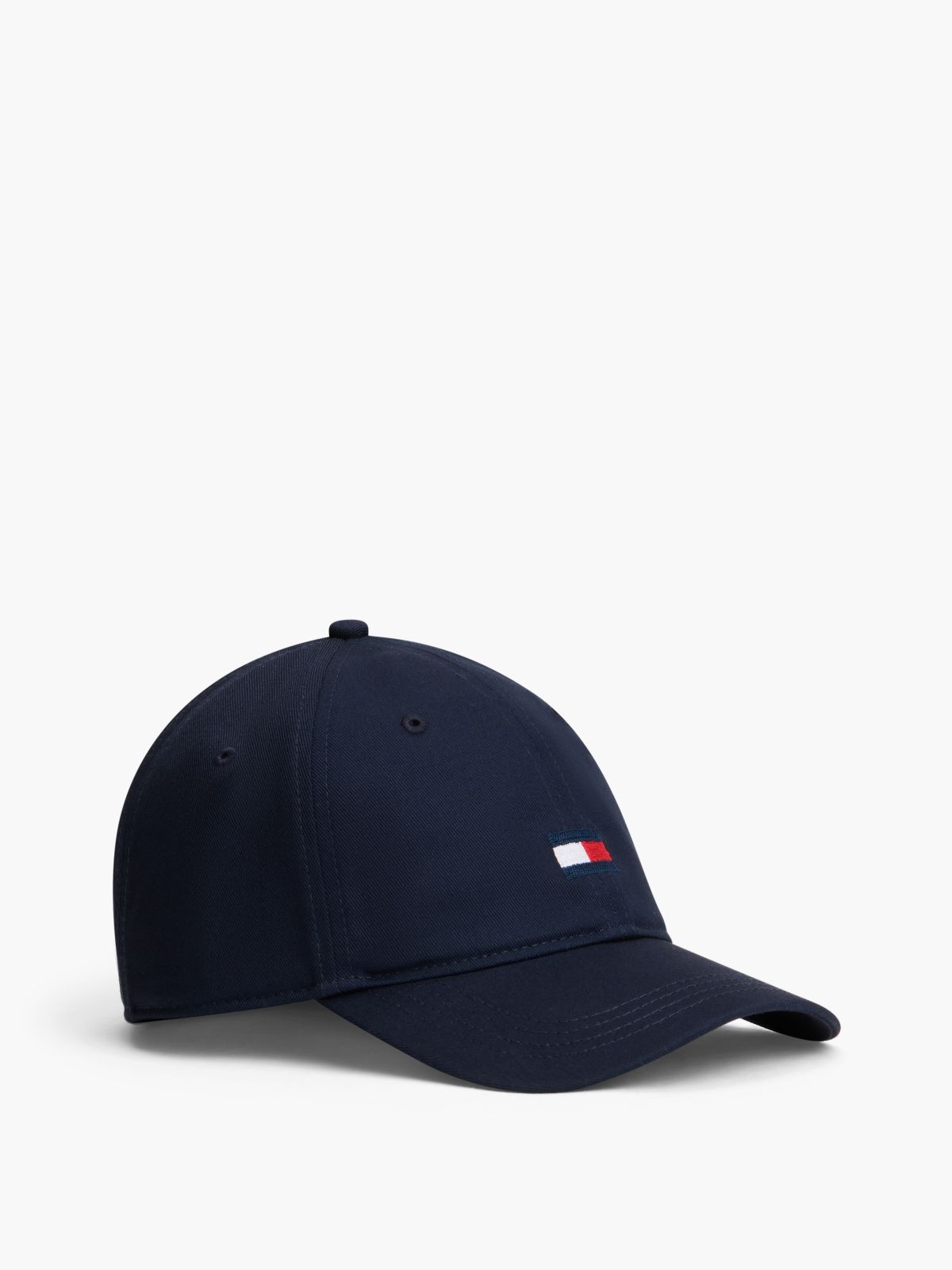 Kids' Embroidered Flag Logo Baseball Cap — Space Blue
