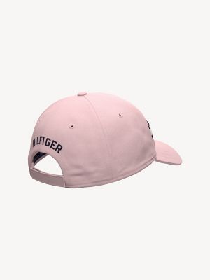 Babies' Flag Stripe Logo Baseball Cap, Blushing Bride