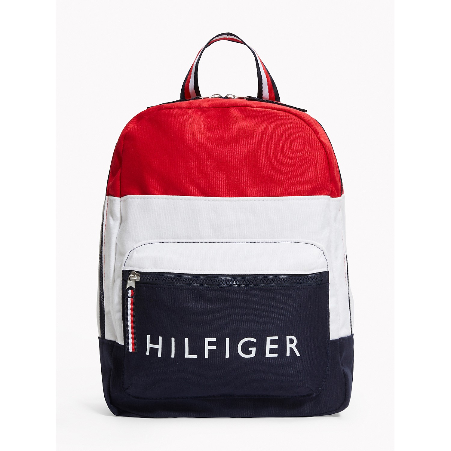 TOMMY HILFIGER Kids Hilfiger Logo Colorblock Backpack