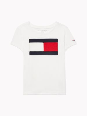 Kids' Embroidered Flag Logo T-Shirt, Tommy Hilfiger