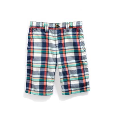 tommy hilfiger plaid shorts