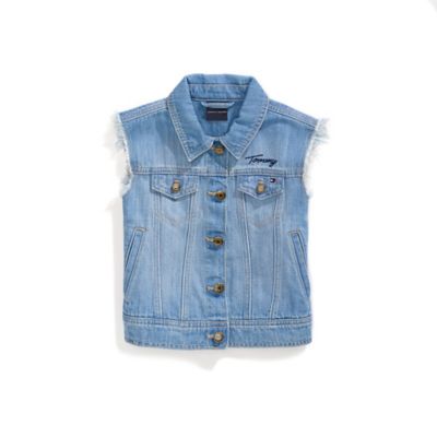 tommy hilfiger girls denim jacket