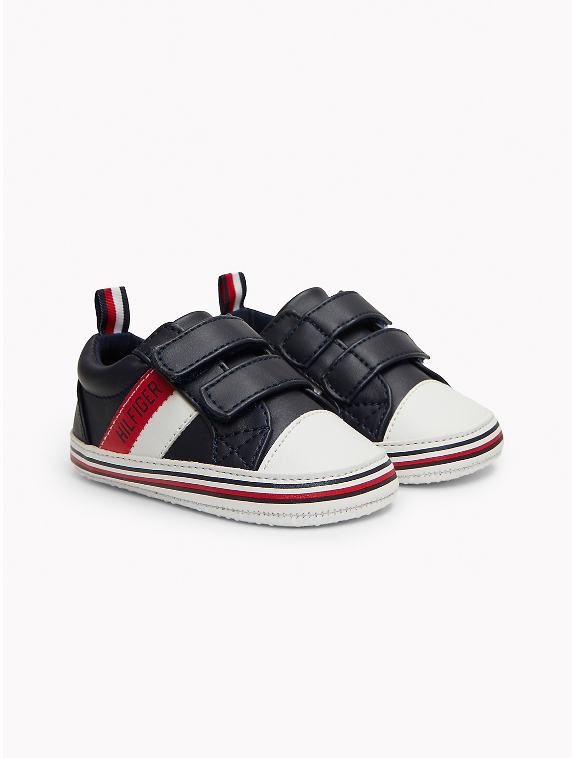 Tommy Hilfiger Boys' Babies' Signature Stripe Sneaker