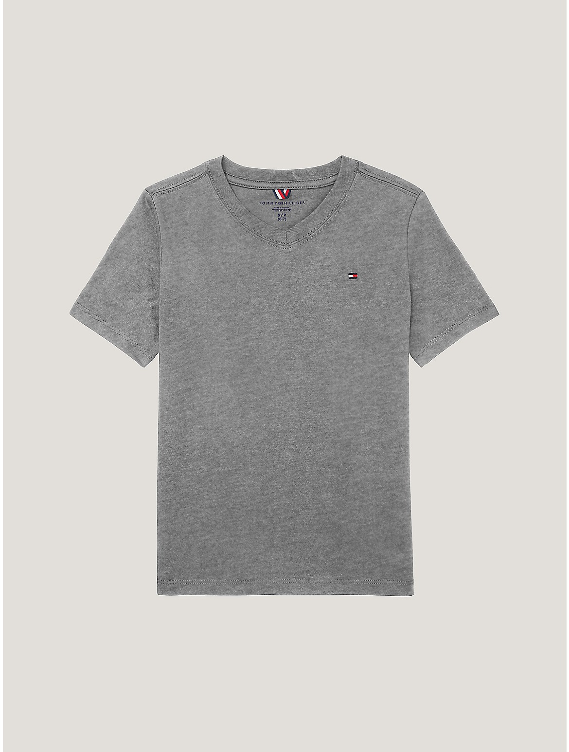 Tommy Hilfiger Kids' Solid V-Neck T-Shirt