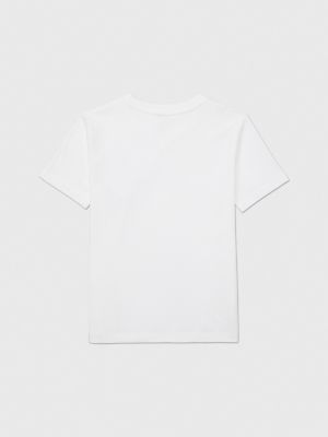 Kids' Solid V-Neck T-Shirt | Tommy Hilfiger USA