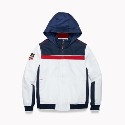 tommy hilfiger colorblock jacket