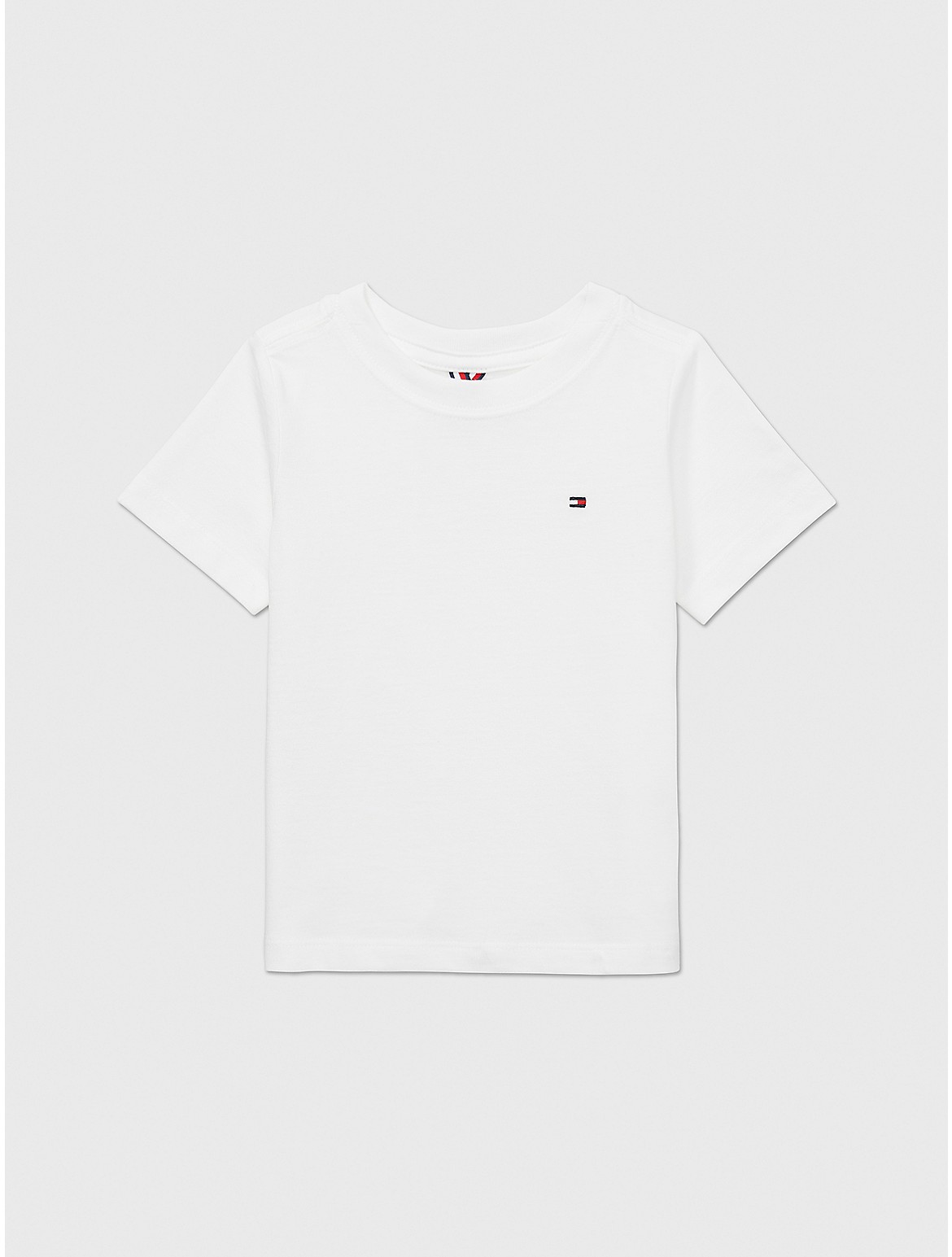 Tommy Hilfiger Boys' Babies' Solid T-Shirt - White - 18M
