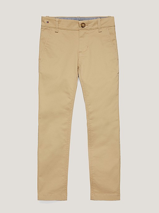Correspondence skull overseas Kids' Solid Chino | Tommy Hilfiger