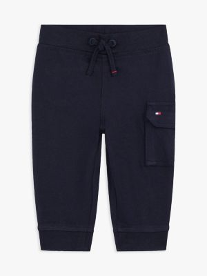 Babies' Knit Cargo Pant, Navy