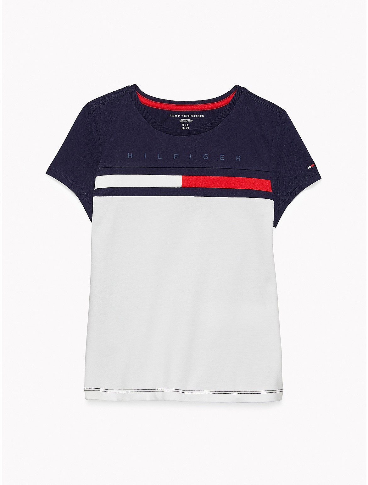 Tommy Hilfiger Girls' Kids' Colorblock T-Shirt