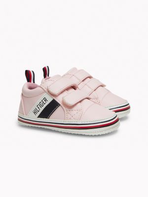 Babies\' Signature Stripe Sneaker | Tommy Hilfiger USA