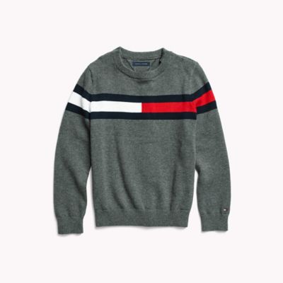 tommy hilfiger collared sweater
