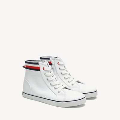 tommy hilfiger high top shoes